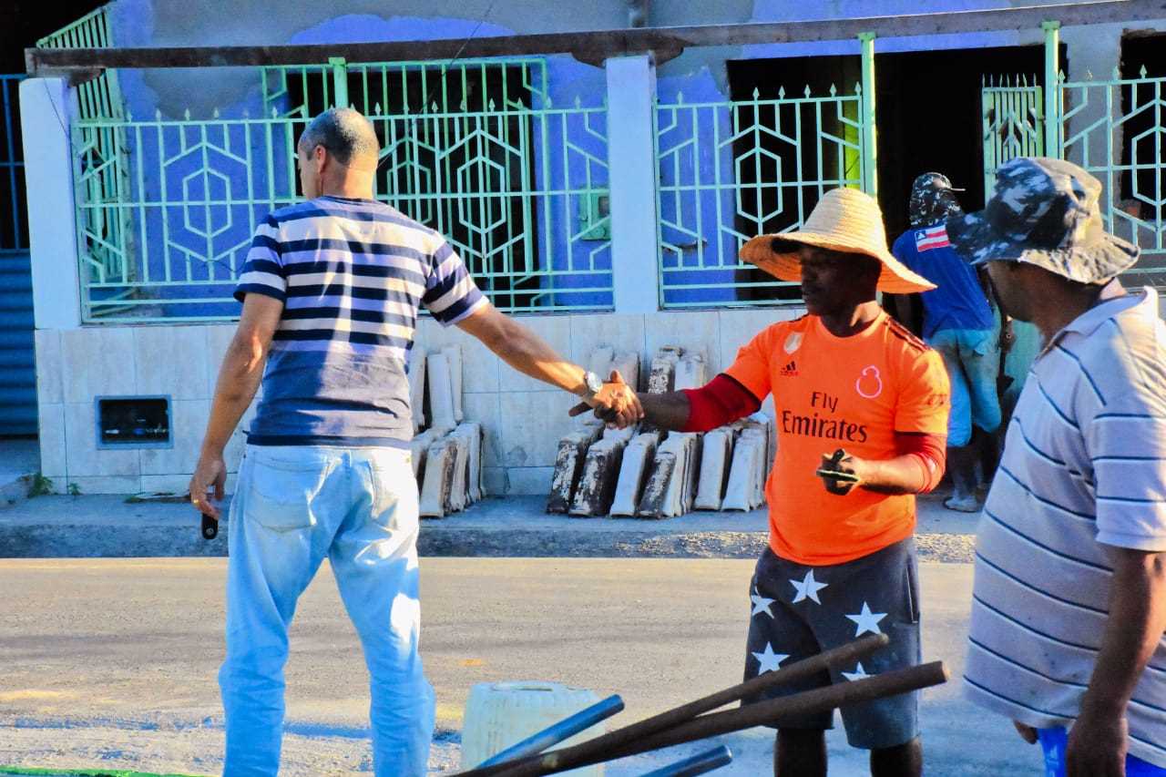 Camacã: Projeto Cidade Limpa é Mais Bonita revitaliza a Praça da Matriz em São João do Panelinha